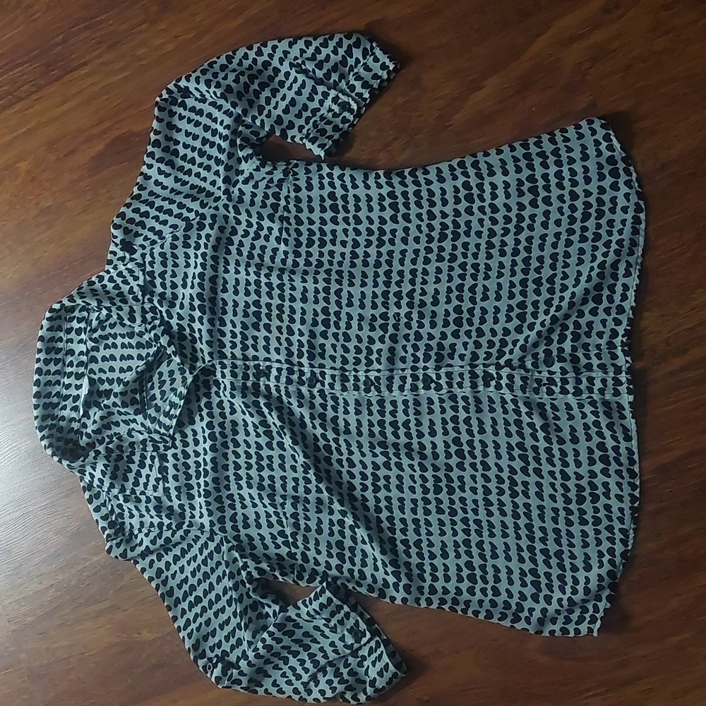 🖤Heart patterned‎ blouse